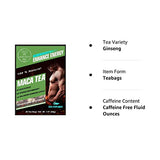 Men’s Maca Herbal Tea - 100% Natural Ingredients - Boosts Energy and Fights Fatigue - Supports Immune System and Digestion - Promotes Healthy Cells