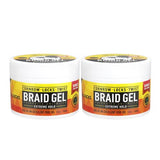 AllDay Locks Braid Gel | Extreme Hold, Smooths & Tames Frizz | No Flaking or Drying | High Shine, Long Lasting for Braids, Locks, Twists, Cornrows | 5 oz, 2-pack