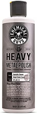 Chemical Guys SPI_402_16, Heavy Metal Polish Restorer and Protectant, (Safe for Cars, Trucks, SUVs, RVs, Motorcycles, and More) 16 fl oz