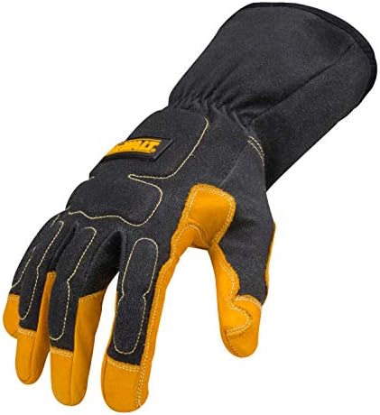 Dewalt Premium MigTig Welding Gloves Dxmf02051 Welding Unisex Adult Leather Heat Resistant Reusable