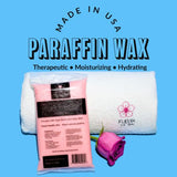 Paraffin Wax Refill for Hands and Feet | FLEUR DE SPA | Made in USA | With Acai, Coconut Oil, Jojoba, Aloe | Hydrates Dry Skin - At-Home Spa Experience