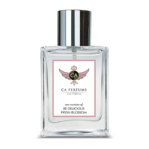 CA Perfume Impression of Karan Be Delicious Fresh Blossom For Women Replica Fragrance Dupes Eau de Parfum Spray Bottle 1.7 Fl Oz/50ml-X1