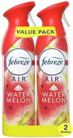 Febreze Odor-Fighting Air Freshener, Watermelon Scent, Pack of 2, 8.8 fl oz each