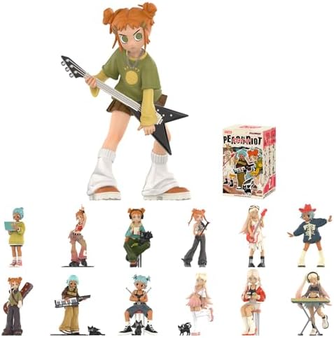 POP MART Peach Riot Rise Up Series Figures, Peach Riot Blind Box Figures, Random Design Action Figures Collectible Toys Home Decorations, Holiday Birthday Gifts for Boys and Girls, Single Box