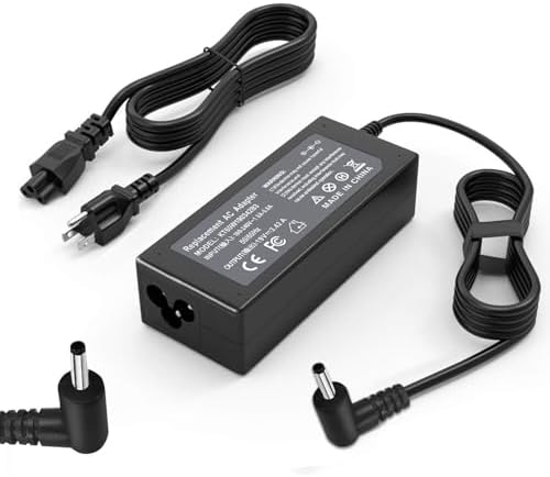 65W AC Adapter Charger for Acer Aspire 3 Aspire 5 Series A315 A317-53 A515-46 A515-57 A515-54 A515-55 A515-55 A515-56 R5-571TG Power Supply Cord