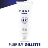 GILLETTE Pure Shave Cream With Aloe Soothing, 6 OZ