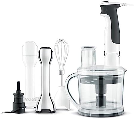 Breville BSB530XL All In One Processing Station and Immersion Blender, Brushed Stainless Steel