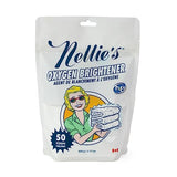 Nellie's Oxygen Brightener Powder Pouch, 50 Scoops- Removes Tough Stains, Dirt and Grime