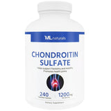 ML Naturals Chondroitin Sulfate 1200mg 240 Vegan Capsules. 99% Purity Chondroitin. Joint Health.