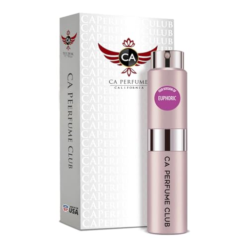 CA Perfume Impression of Euphoric For Women Replica Version Eau de Parfum Spray Refillable Atomizer Bottle 0.27 Fl Oz/8ml-X1