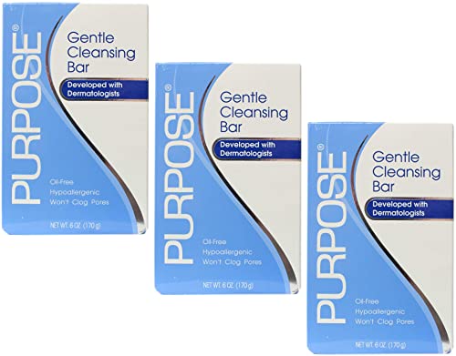Purpose Gentle Cleansing Bar 6 Oz (Pack of 3)