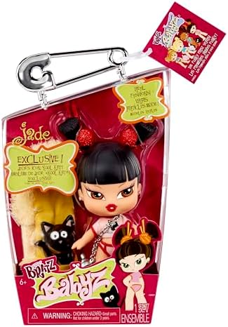 Bratz Babyz Jade Collectible Fashion Doll with Real Fashions and Pet