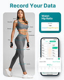 FITINDEX Smart Measuring Tape for Body, Accurate Digital Bluetooth Body Tape Measure for Weight Loss, Fitness, Body Building, Retractable Tape for Measuring Waist, Hip, Bust, Arms