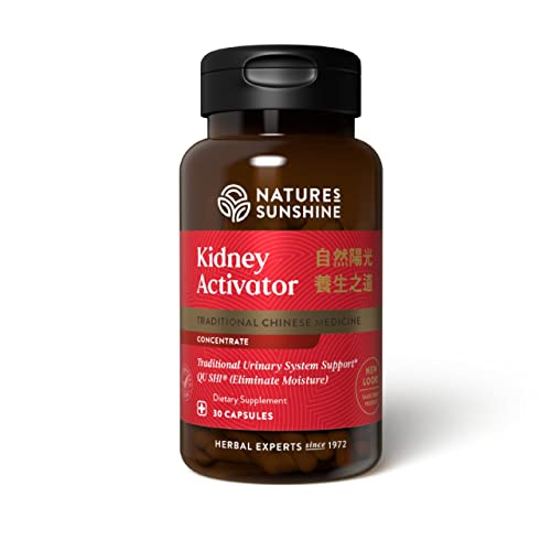 Nature's Sunshine Kidney Activator TCM Concentrate, 30 Capsules | Natural Chinese Kidney Supplement Contains Herbs to Support and Enhance Kidney Function and Urine Flow