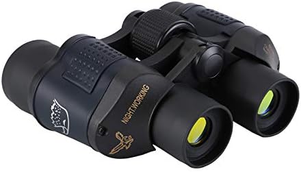 Andoer 60x60 Binoculars Compact Waterproof Binocular Telescope with Low Light Vision Carrying Bag Lanyard Cleaning Cloth for Concert Sports Events Wildlife Bird Watching