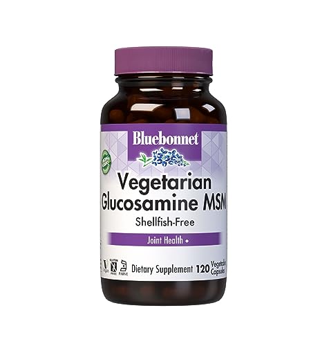 BlueBonnet Vegetarian Glucosamine Plus MSM Supplement, 120 Count ('743715011151)