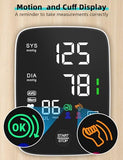 Blood Pressure Monitor for Home Use: AILE Blood Pressure Machine with Large LED Backlit Screen- Large Blood Pressure Cuff Arm BP Monitor Easy to Use