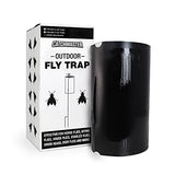 Catchmaster Outdoor Fly Trap 4-Pack Refill, Reusable Mosquito Trap, Biting Fly Killer, Adhesive Glue Trap, Bulk Bug Catcher, Outdoor Mosquito Control, Pet Safe Pest Control for Garden & Backyard