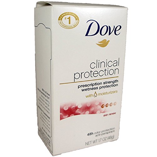 Dove Clinical Protection Antiperspirant & Deodorant, Skin Renew 1.7 oz (Pack of 8)