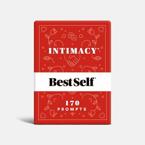 BestSelf Intimacy Deck 170 Relationship Building Conversation Cards Starters Couples Games, Meaningful Couples Card Game - Romantic Couples Strengthen Relationship Cards, and Questions for Couples