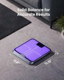 RENPHO Smart Scale with Lights to Remind Weighing, FSA HSA Store Eligible Scale for Body Weight, Body Fat, BMI, Muscle Mass, Smart Bluetooth App to Customize Scale Colors, Rechargeable, Elis Chroma