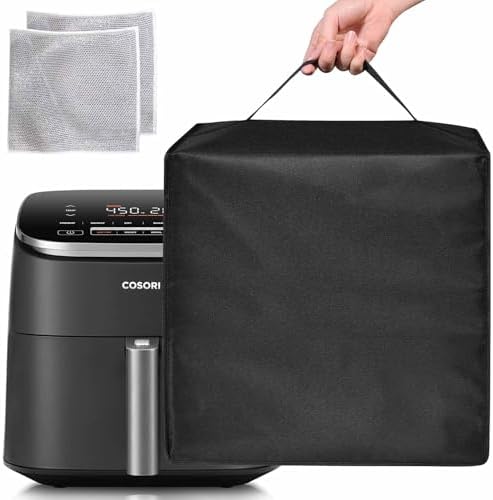 Air Fryer Dust Cover, Heat-Resistant Waterproof And Dust-Proof 600D Nylon Material, Suitable For Protecting Ninja/AF141/AF181/COSORI 5/6 Qt/Instant Vortex Plus 6QT XL Air Fryer