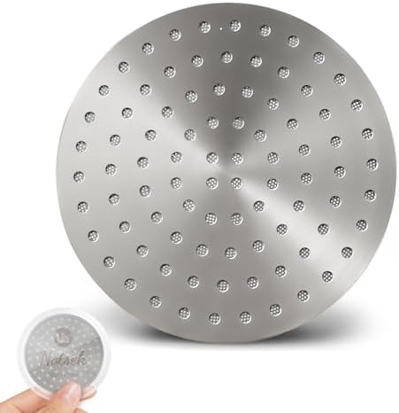 Puck Screen 54mm, V2 0.8mm Thickness Espresso Puck Screen for Portafilter, 304 Stainless Steel 54mm Puck Screen with Acrylic Storage Box, Espresso Screen for Breville Barista Portafilter Accessories