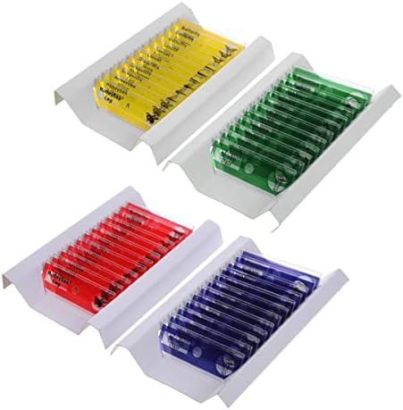 Microscope Kit 1000X 8 LED 2MP Digital USB Microscope Magnifier Electronic Stereo USB Camera Microscope Lens Adapters (Color : 12pc Slides)