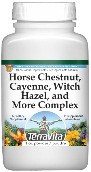 TERRAVITA Horse Chestnut, Cayenne, Witch Hazel, and More Complex Powder (1 oz, ZIN: 517075)