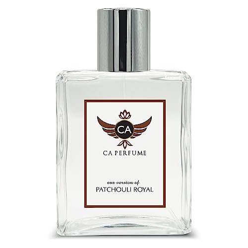 CA Perfume Impression of Patchouli Royal For Men Replica Fragrance Dupes Eau de Parfum Spray Bottle 3.4 Fl Oz/100ml-X1