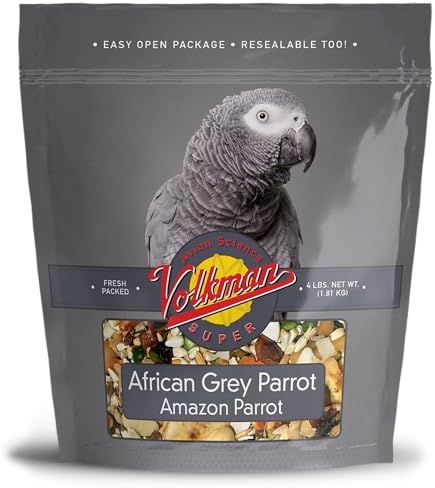 Volkman Avian Science Super African Grey Bird Food 4lb