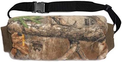HOT SHOT Men’s Camo Razorback Reversible Fleece Hand Muff, Insulated Hand Warmer Pouch, Outdoor Gear for Hunting, Camping