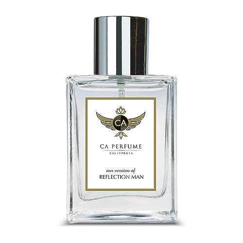 CA Perfume Impression of Reflection Man For Women & Men Replica Fragrance Dupes Eau de Parfum Spray Bottle 1.7 Fl Oz/50ml-X1