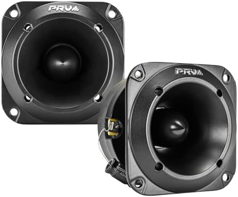 PRV AUDIO TW350Ti-4 Car Audio Tweeters 240 Watts - Titanium Bullet PRO Audio Tweeters 4 Ohm - High Output Easy to Mount Tweeters (Pair)