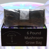 6 Pound Mushroom Grow Bag - All in One Mushroom Grow Kit in A Bag - Sterilized Grain Spawn and Bulk Substrate - Injector Port - Grow The Mushrooms in The Bag