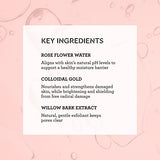 Bliss Rose Gold Rescue Foaming Face Wash - 6.4 Fl Oz - Cleanser for Sensitive Skin - Rose Water - Gently Removes Makeup - Non-Drying - Clean - Vegan & Cruelty-Free