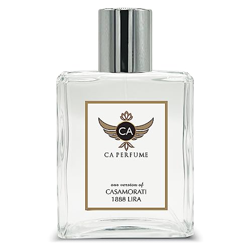 CA Perfume Impression of Casamorati 1888 Lira For Women Replica Fragrance Dupes Eau de Parfum Spray Bottle 3.4 Fl Oz/100ml-X1