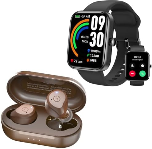 TOZO NC9 Hybrid Active Noise Cancelling Wireless Earbuds, in Ear Headphones