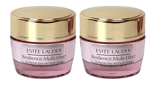 ESTEE LAUDER Resilience Multi-Effect Tri-Peptide Creme SPF15 15ml 2=1 oz (2packs)