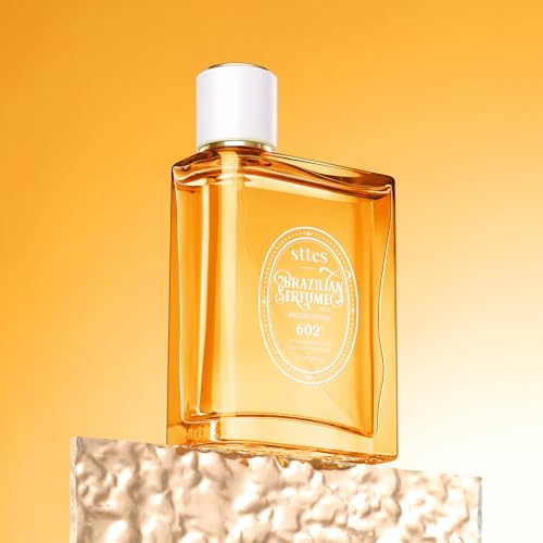 Valentine's Day Gift Brazilian Perfume 602# (Irresistible Sunshine) - Eau de Perfume 100ml (3.4fl oz) Vanilla Gourmet Tune (Caramel Vanilla Flavor)