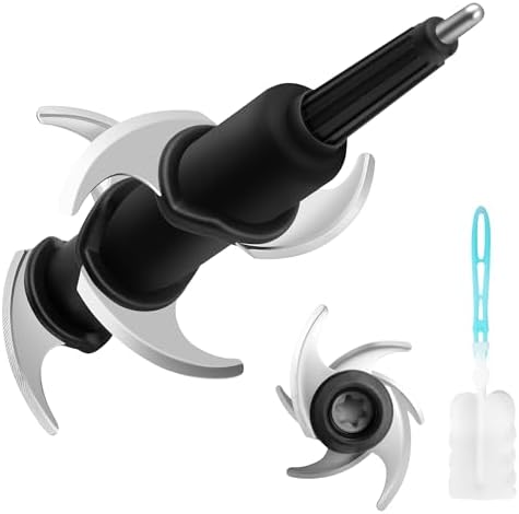 Blender Blade Replacement for Ninja 72 oz Pitcher, Replacement Parts for Nutri Ninja 1100W 1200W 1500W BL610 CT610 BL640 BL642 BL680 BL770 BL910 BN701 BN751 BN801