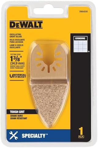 DEWALT DWA4243 Carbide Flush Cut Finger Oscillating Blade
