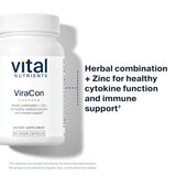 Vital Nutrients ViraCon | Herbal Combination to Support The Immune System* | with Zinc, Elderberry, and Berberine | Gluten, Dairy and Soy Free | 60 Capsules