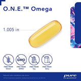 Pure Encapsulations Omega Fish Oil Softgels – 30 Count for Daily Nutritional Support