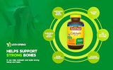 Nature Made Calcium 750 mg with Vitamin D3 and K, Dietary Supplement for Bone Support, 300 Tablets, Bundle with Exclusive Vitamins & Minerals - A to Z - Better Ligth&Spring Guide