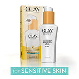 Olay Face Moisturizer Complete Daily Defense All Day Moisturizer With Sunscreen, SPF30, Sensitive Skin, 2.5 Fl Oz (Pack of 2)