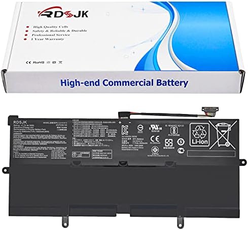 C21N1613 Laptop Battery for Asus Chromebook Flip C302 C302C C302CA C302CA-1A C302CA-DH54 C302CA-DHM4 C302CA-DHM3 C302CA-GU001 GU003 GU005 GU006 GU010 GU011 GU017 C302SA Series 0B200-02280000 7.7V 39Wh