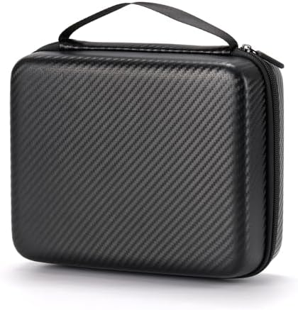 Elikliv Microscope Case for EDM4, EDM4B, EDM4 Max Coin microscope, Binoculars, with In-built Mesh Pocket and Secure Zipper Closure