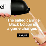 Huel Black Edition | Salted Caramel 40g Vegan Protein Powder | Nutritionally Complete Meal | 27 Vitamins and Minerals, Gluten Free | 17 Servings | Scoop not included to reduce plastic