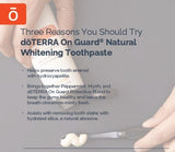 doTERRA - On Guard Natural Whitening Toothpaste - 4.2 oz (2 Pack)